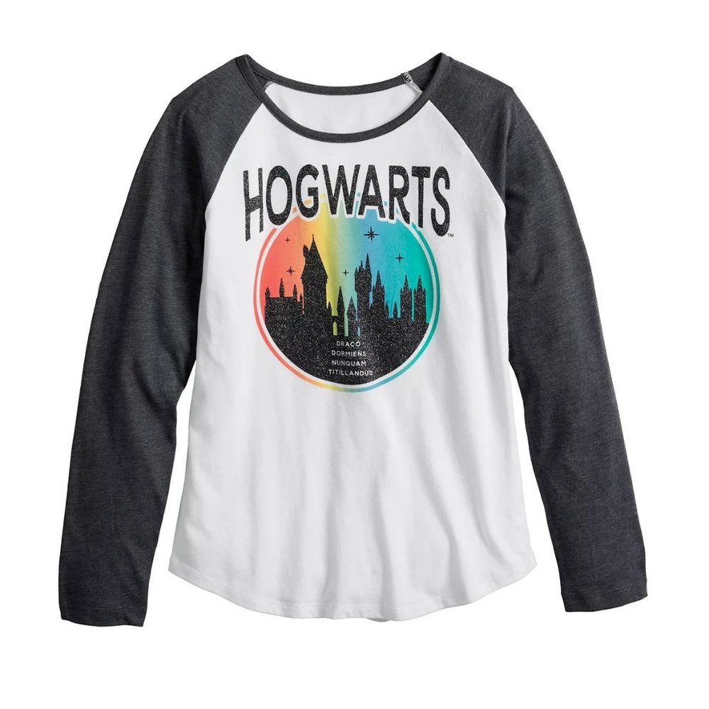 Girls Harry Potter Hogwarts Graphic Tee Size Small